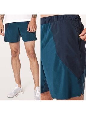 Lululemon Men’s  Switch Up Short *6" Night Diver / True Navy Blue Athletic